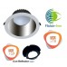 Downlight LED Redondo Técnico 40W, corte 205mm UGR19 Flicker Free